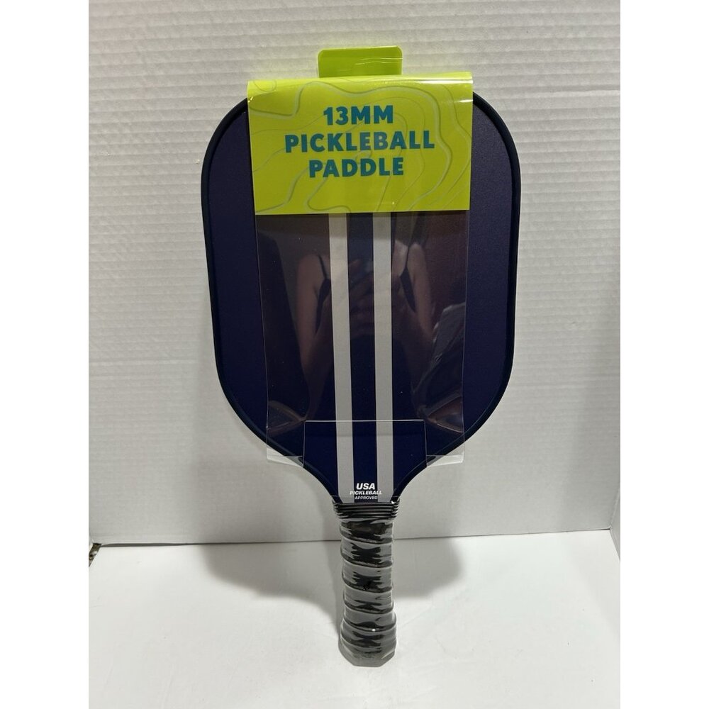 Pickleball Paddle - Light Blue/Dark Blue Stripe USA Pickleball Approved - NEW